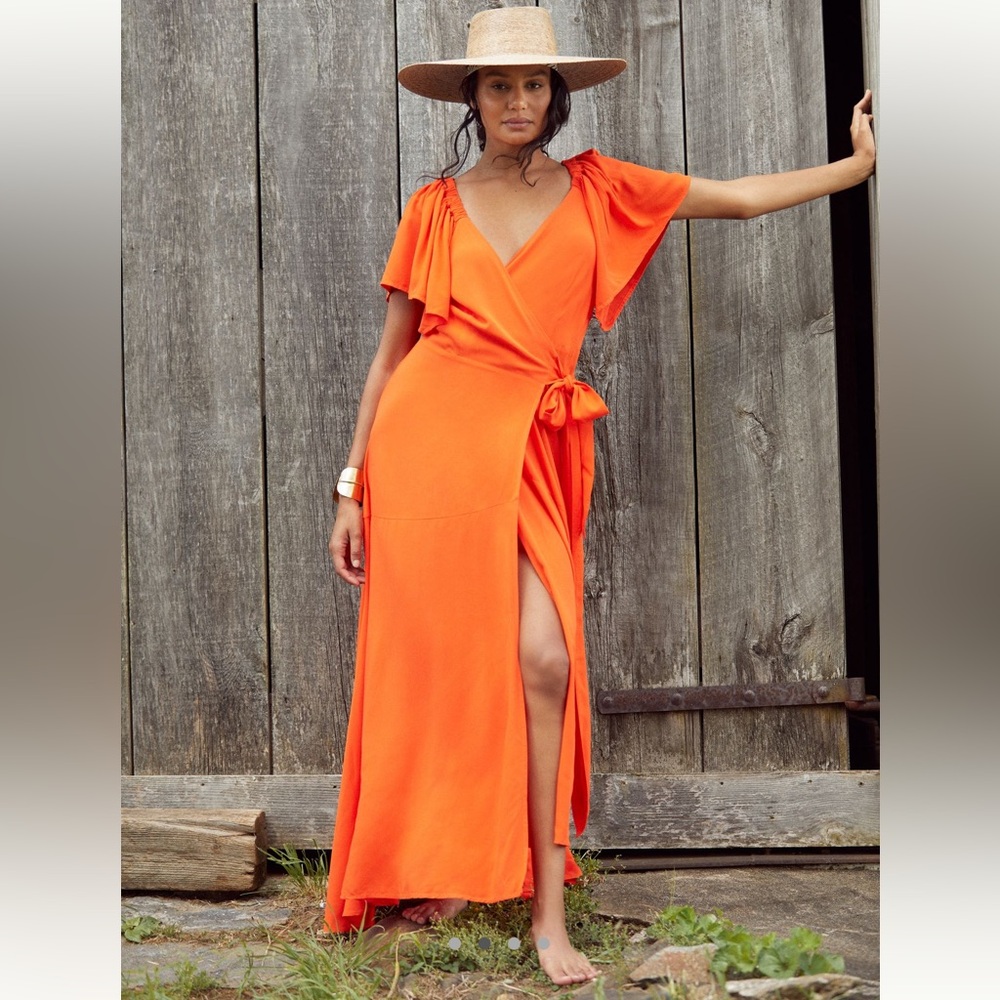 Lspace Panama Maxi Dress in Poppy sz Medium NWT